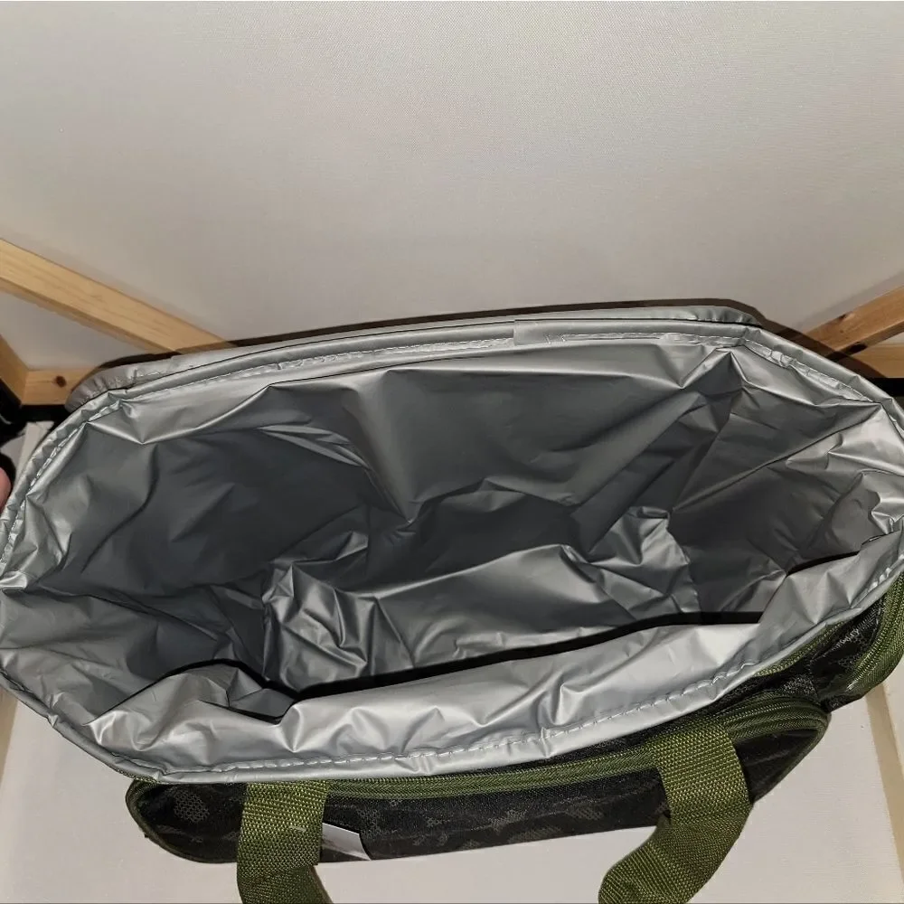 True Living 30 Can Camo Insulated Cooler Many Pocket New